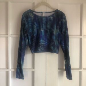 Lululemon long sleeve crop top